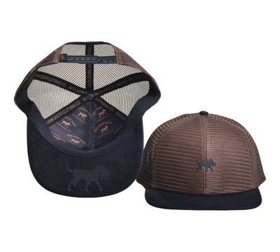 Brown All Mesh Trucker