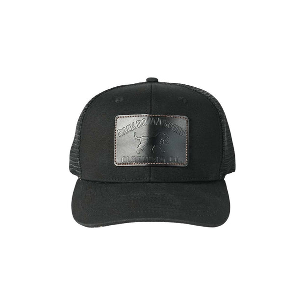 Waxed Rancher Hat - Black