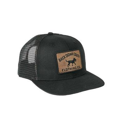 Waxed Pursuit Trucker - Black & Gold