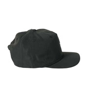 Weekender Rope Hat Black - Silver Logo