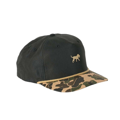 Logo Rope Hat - Black & Camo