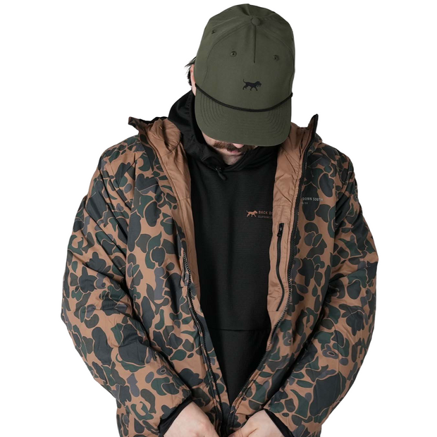 Timberline Jacket Duck Camo Back Down South Clothing