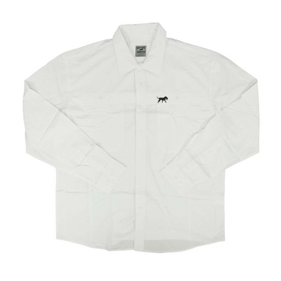 Bamboo Fishing Shirt - Cloud White LS