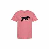Distressed Logo - Coral SS