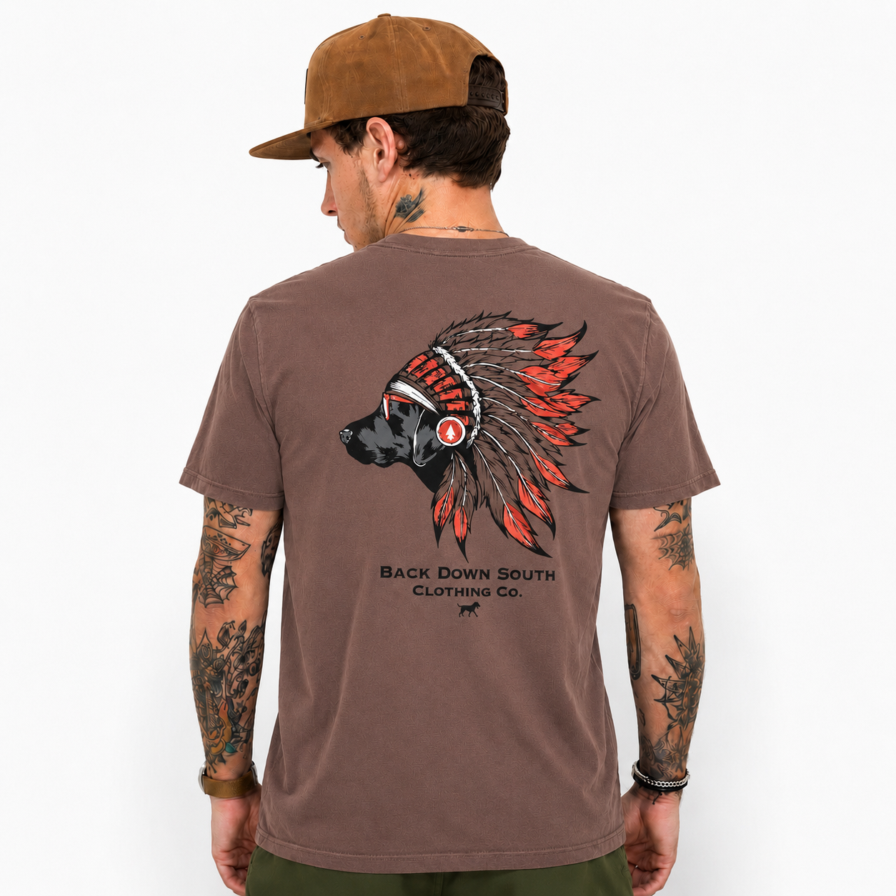Chief 2.0 Short Sleeve Tee - Tobacco