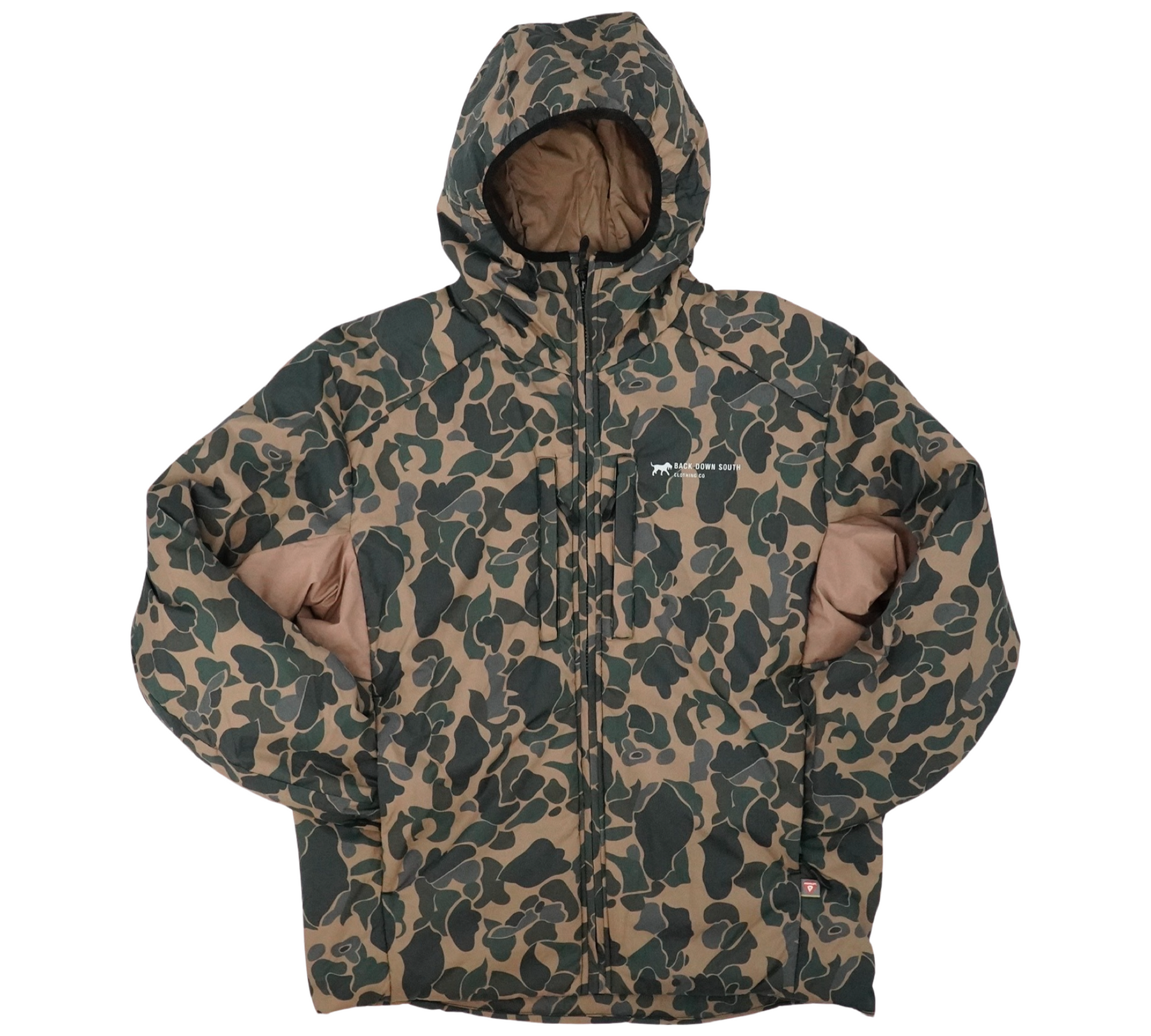 Camo duck jacket sales