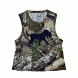 Womens Realtree Vintage Tank - Distressed Logo