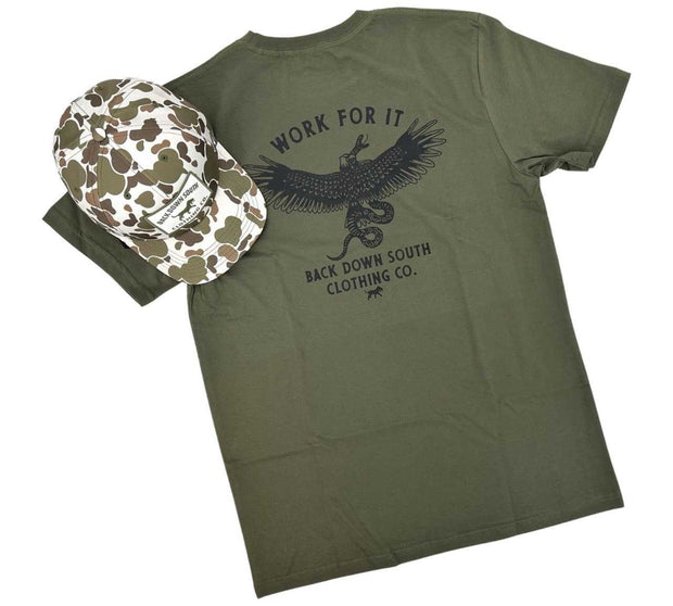 Camo Trucker + Work For It Bundle