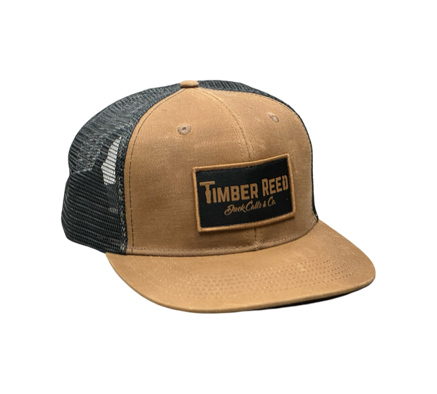 Waxed Pursuit Trucker - Timber Reed