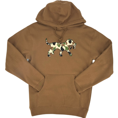 Camo Logo - Tobacco Hoodie