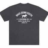 Quality Goods Short Sleeve Tee- Washed Coal