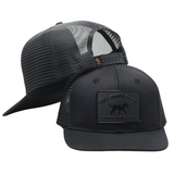 Waxed Pursuit Trucker - Black Matte