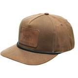 Waxed Rancher Rope Hat - Tobacco