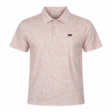 Southern Swing Performance Polo - Coral Camo