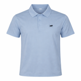 Southern Swing Performance Polo - Sky Blue