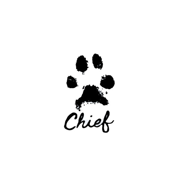 Chief Paw Sticker