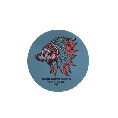 Chief 2.0 Sticker - Blue Wing