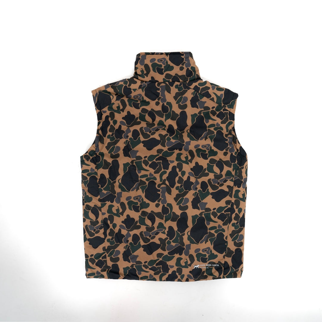 ジャケット・アウター Denim & Supply duck camo down vest M The Northcut Vest - Duck Camo – Back Down South Clothing