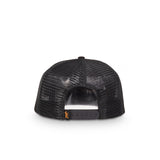 Waxed Pursuit Trucker - Black & Gold