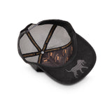 Waxed Pursuit Trucker - Black & Gold