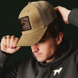Waxed Pursuit Trucker - Mud