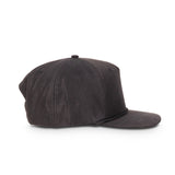 Weekender Rope Hat Black - Silver Logo