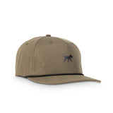Weekender Rope Hat Moss - Black Logo