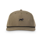 Weekender Rope Hat Moss - Black Logo