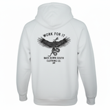 Work For It - Cloud White Hoodie