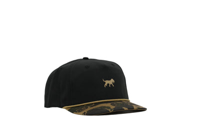 Logo Rope Hat - Black & Camo