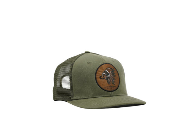 Pursuit Trucker Waxed - Chief 2.0 Olive night