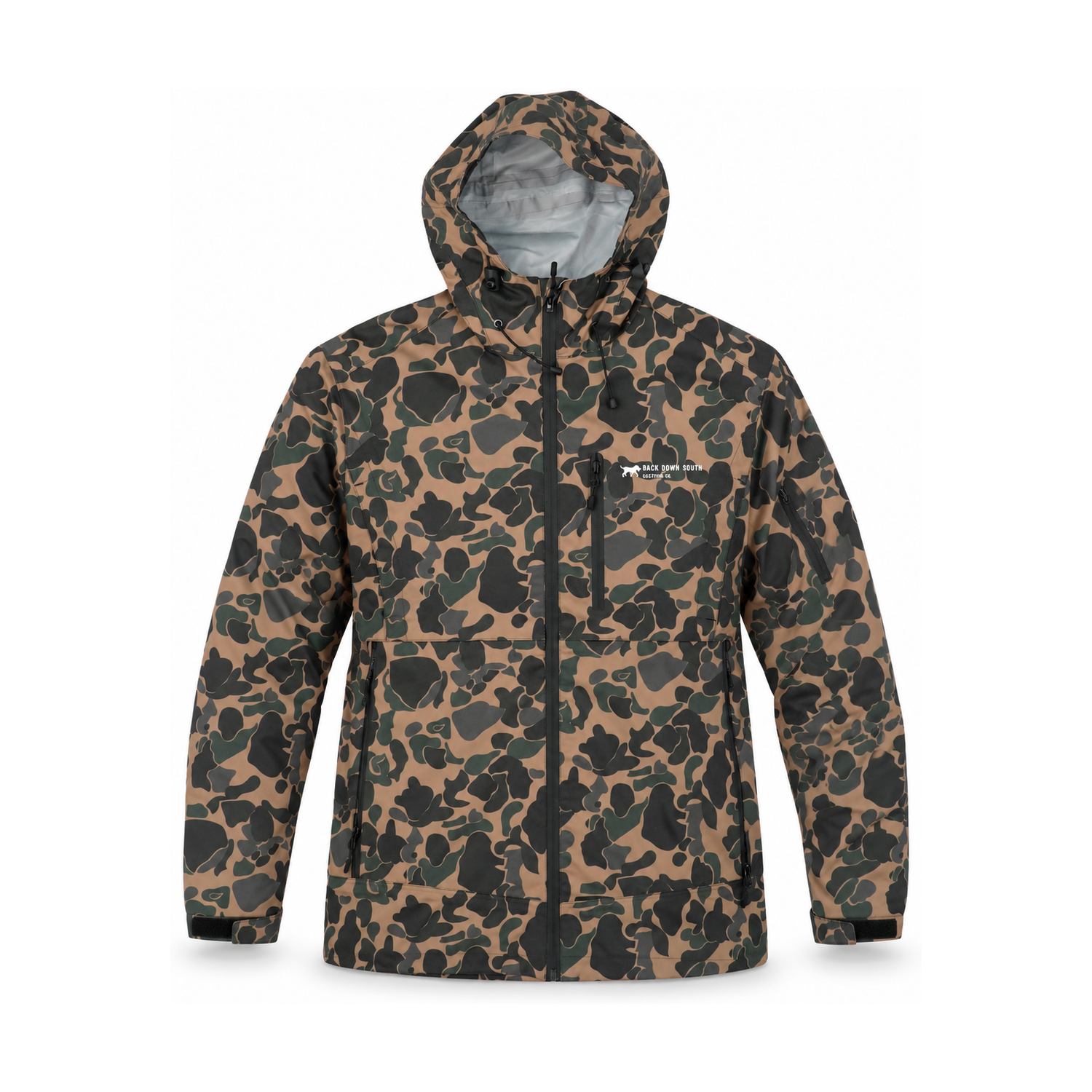 Duck Camo Woodline Jacket, front view