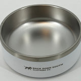 Chief Dog Bowl - White