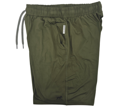 Free Flow Active Shorts - Olive