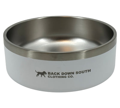 Chief Dog Bowl - White