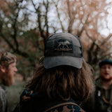 Waxed Pursuit Trucker - Camo Logo Patch