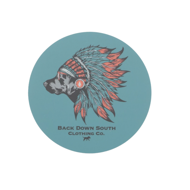 Chief 2.0 Sticker - Blue Wing