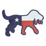Texas logo sticker